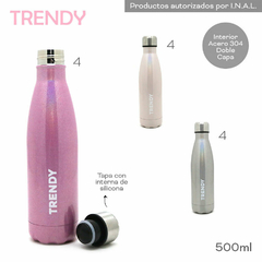 Botella Termica Trendy 16451 ROSA - ZATIMA MAYORISTA