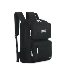 Mochila Everlast Original Urbana Deportiva Anti Robo Tela 16488 NEGRA
