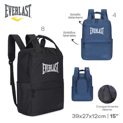 Mochila Everlast 16928 NEGRO en internet