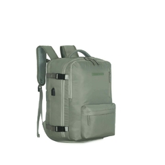 Mochila De Viaje Travel Tech Verde 16958 - comprar online
