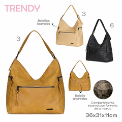 Cartera Trendy 17026 CAQUI - ZATIMA MAYORISTA