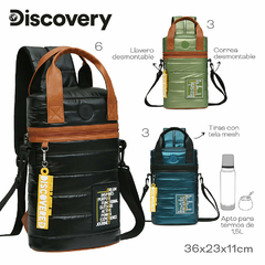 Mochila Matera Discovery Verde 17330 - ZATIMA MAYORISTA