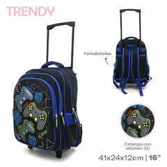 Mochila Carro Trendy VIDEOJUEGOS 17343 - tienda online