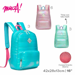 Mochila Muaa Aqua 17601 en internet