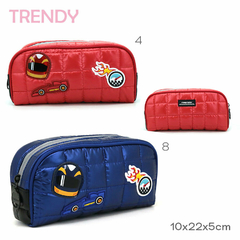 Cartuchera Trendy ROJO 17637 ROJO - ZATIMA MAYORISTA