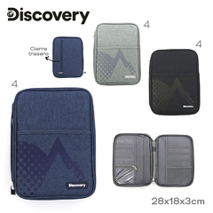 Porta Pasaportes Discovery Azul 17816 - tienda online