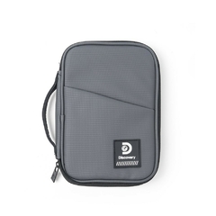 Porta Pasaportes Discovery Gris 17818 - comprar online