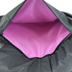 Mochila De Viaje Trendy NEGRO FUCSIA 17831 NEGRO FUCSIA en internet