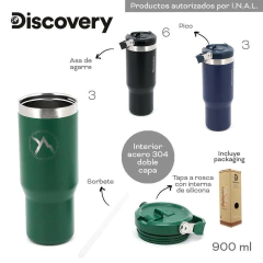 Vaso Termico Discovery Verde 18492 - tienda online