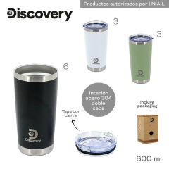 Imagen de Vaso Termico Discovery Blanco 18494