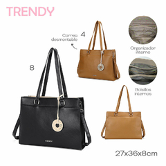 Cartera Trendy 21915 NEGRA - comprar online