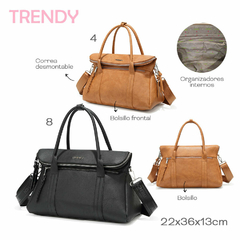 Cartera Trendy 21921 NEGRO - comprar online