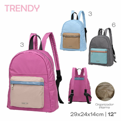 Mochila Trendy 22116 NEGRO - comprar online