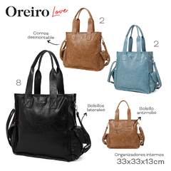 Bolso Oreiro Negro 22376 en internet