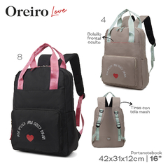 Mochila Oreiro Beige 22385 - ZATIMA MAYORISTA
