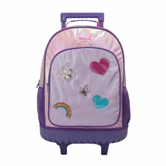 Mochila Carro Muaa Rosa Lila 28057