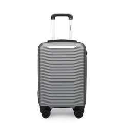 Valija Rigida Carry On Discovery Plateado 28100 - comprar online