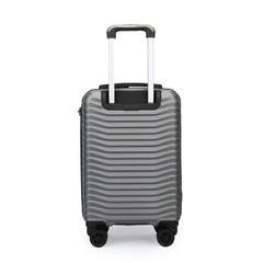 Valija Rigida Carry On Discovery Plateado 28100 en internet