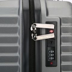 Valija Rigida Carry On Discovery Plateado 28100 - ZATIMA MAYORISTA