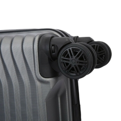 Valija Rigida Carry On Discovery Plateado 28100 - tienda online