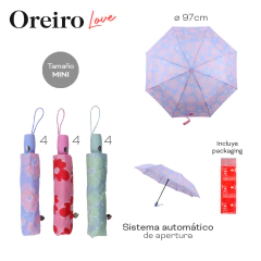 Paraguas Oreiro Love Lila 28993 - tienda online