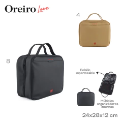 Portacosmetico Oreiro Love Negro 29329 - tienda online