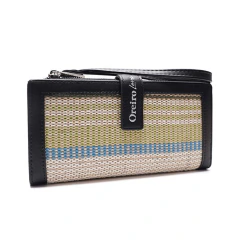 Billetera Oreiro Love Beige Verde 29638 - comprar online