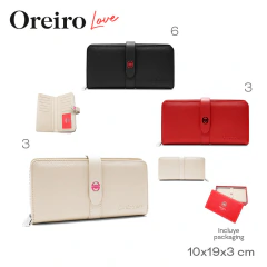 Billetera Oreiro Love Beige 29508 - ZATIMA MAYORISTA