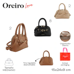 Cartera Oreiro Negro 29521 - tienda online