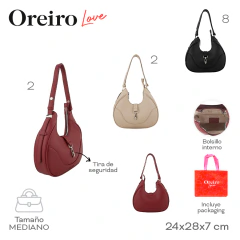 Cartera Oreiro Negro 29524 - tienda online