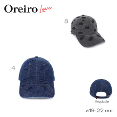 Cap Oreiro Love Azul 29559 - ZATIMA MAYORISTA