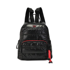 Mochila Oreiro Love Negro Con Rojo 29582