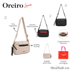 Morral Oreiro Love Negro 29587 en internet