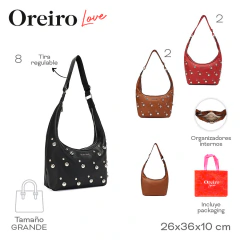 Cartera Oreiro Love Rojo 29592 en internet