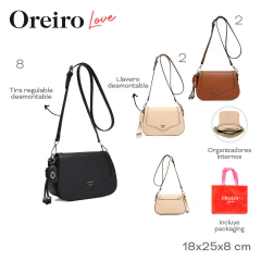 Morral Oreiro Love Beige 29595 - tienda online