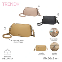 Morral Trendy Negro 29705 - comprar online