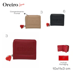 Billetera Oreiro Love Caqui 29728 - comprar online