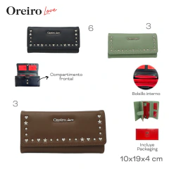 Billetera Oreiro Love Chocolate 29744 - comprar online