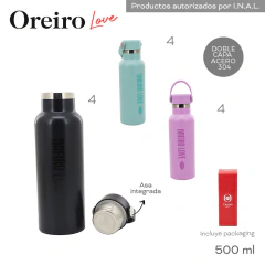 Imagen de Botella Termica Oreiro Rosa 30513