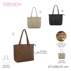 Cartera Trendy Negro 32093 en internet