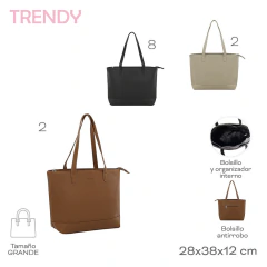 Cartera Trendy Caqui 32097 en internet
