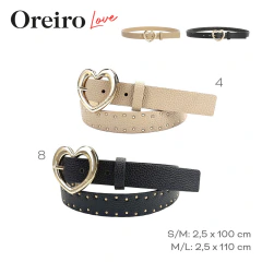 Cinturon Oreiro Love Negro S/M 55268 en internet