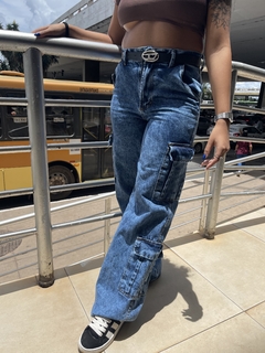 Calça Cargo Scarlet Marmorizado na internet