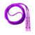 Soga De Salto De Pvc Con Puño Plastico - Boxing Club Palermo Color Violeta - Warriors Deportes