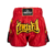 Short Muay Thai Proyec - Mma - Kick Boxing - Boxeo - Rojo / Dorado - comprar online