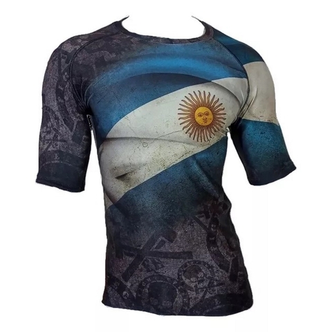 Remera Lycra Protección Mma Jiu Jitsu Nogi Bjj Importada
