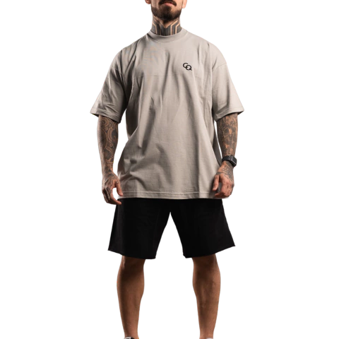 Remera Corta Polo Oversized Remeron Unisex Algodon Premium