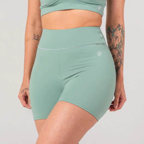 Shorts Minimal Verde - Feminino - comprar online