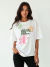 T-Shirt Classic Fit "Better Days" Branca - comprar online