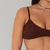 Halle - Brown Bikini Top - buy online